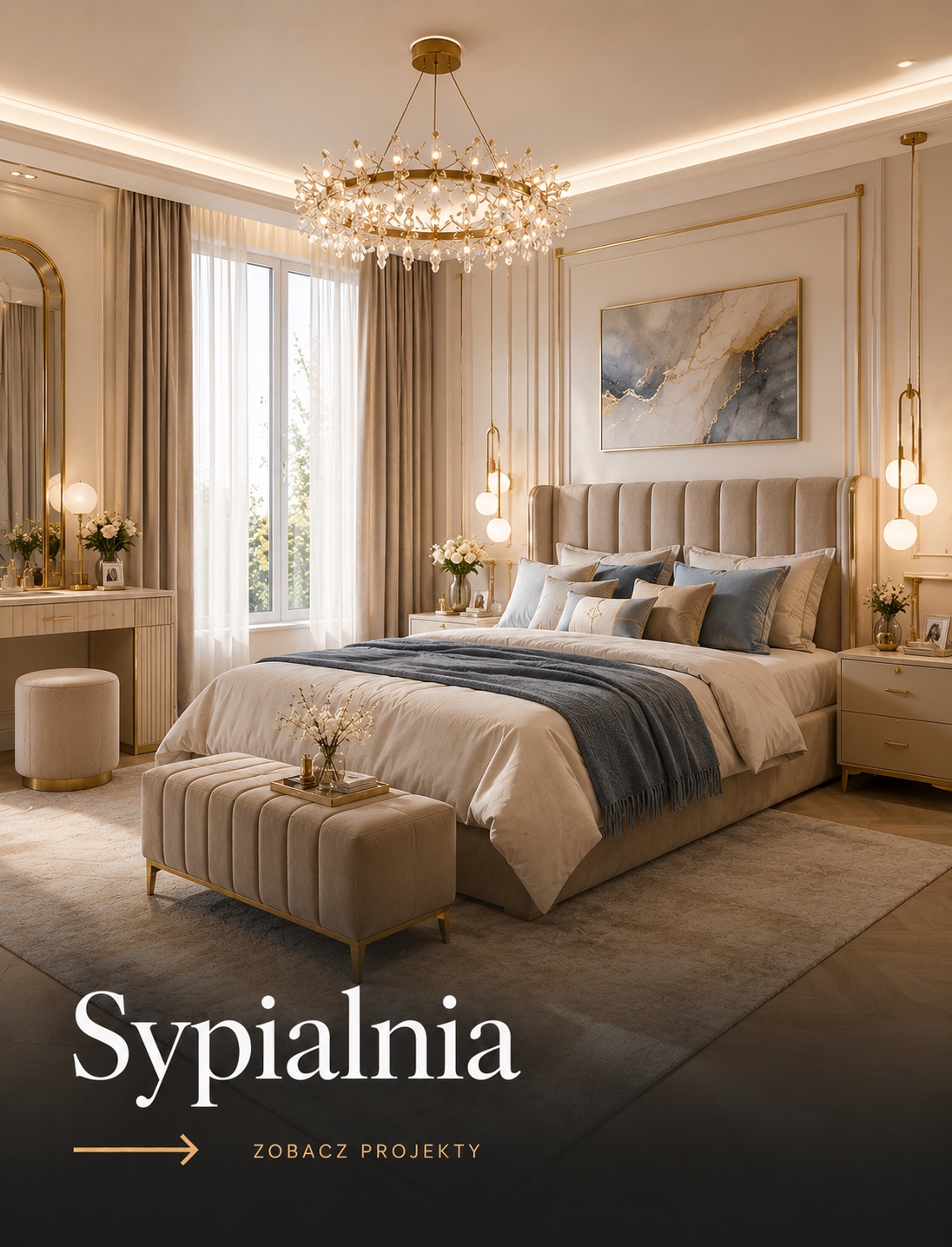 Projekt Q-artis — Sypialnia
